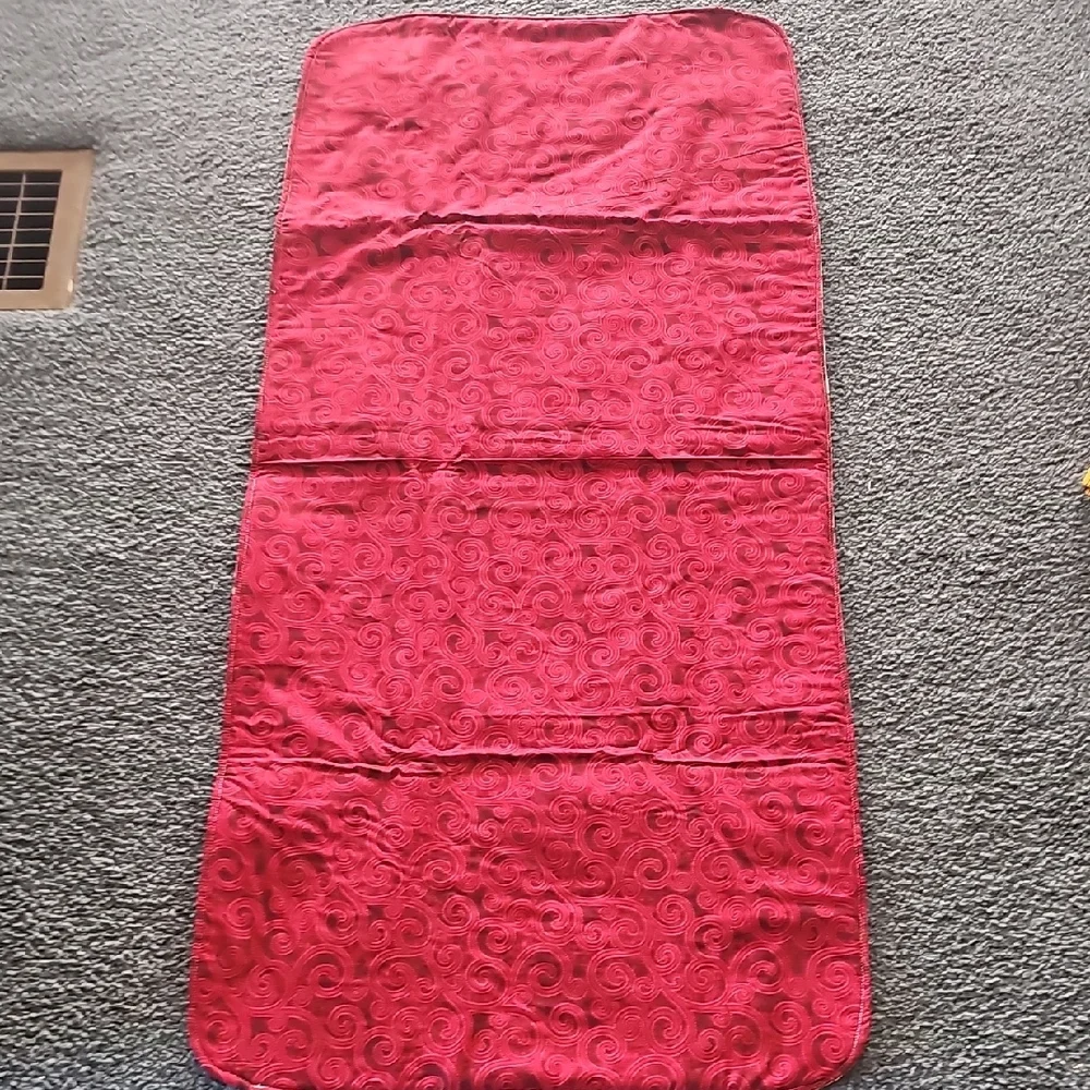 Festive Red Cardinal Holiday REVERSIBLE Tablecloth